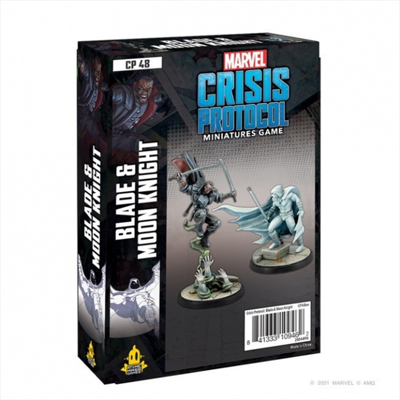 Marvel Crisis Protocol Blade & Moon Knight/Product Detail/Board Games