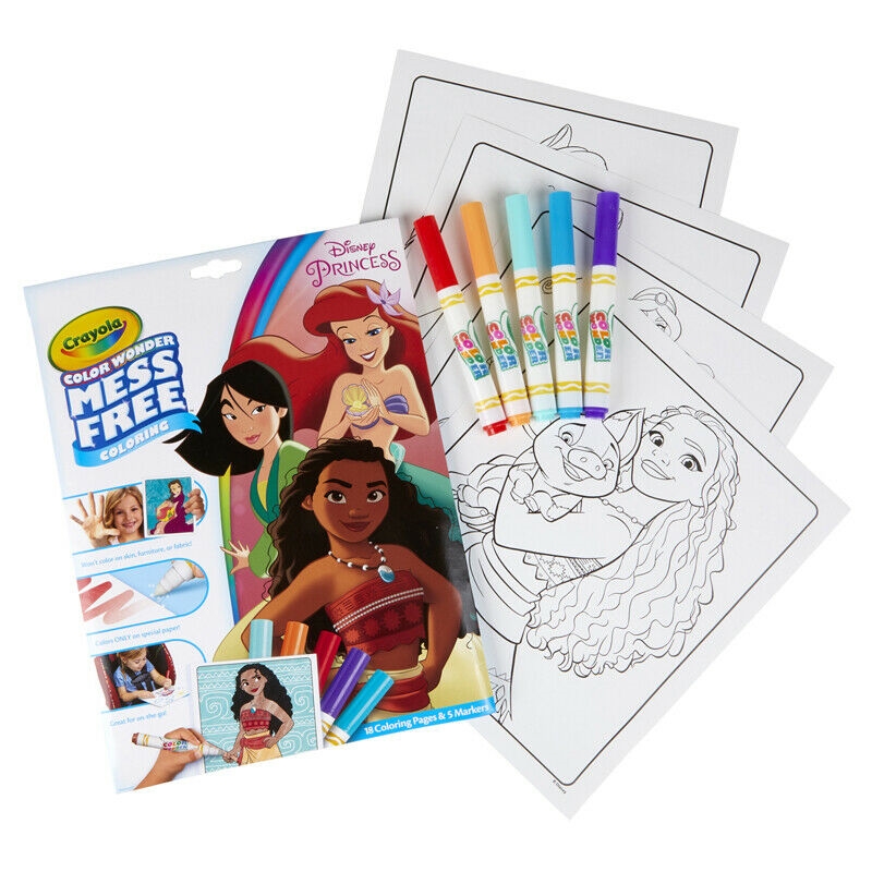 Crayola Color Wonder Mess Free Disney Princess | Colouring Book