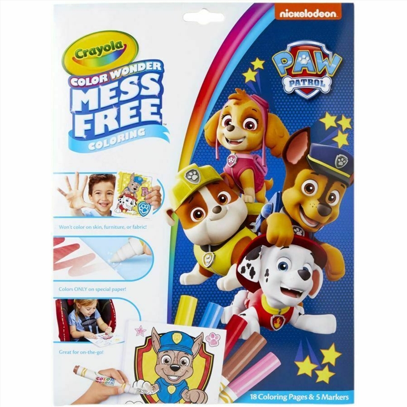 Crayola Colour Wonder Paw Patrol/Product Detail/Kids Colouring