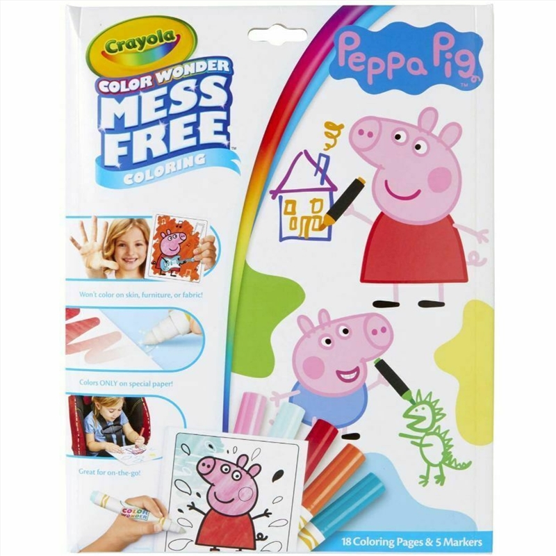 Crayola Colour Wonder Peppa Pig/Product Detail/Kids Colouring