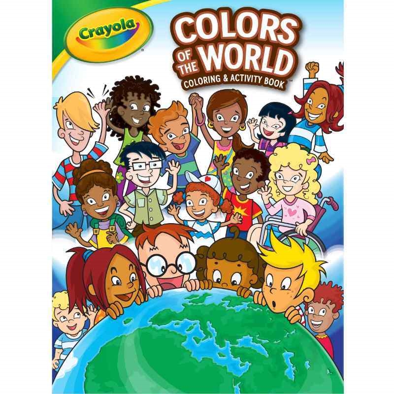 Crayola Colors of the World Coloring Book/Product Detail/Kids Colouring