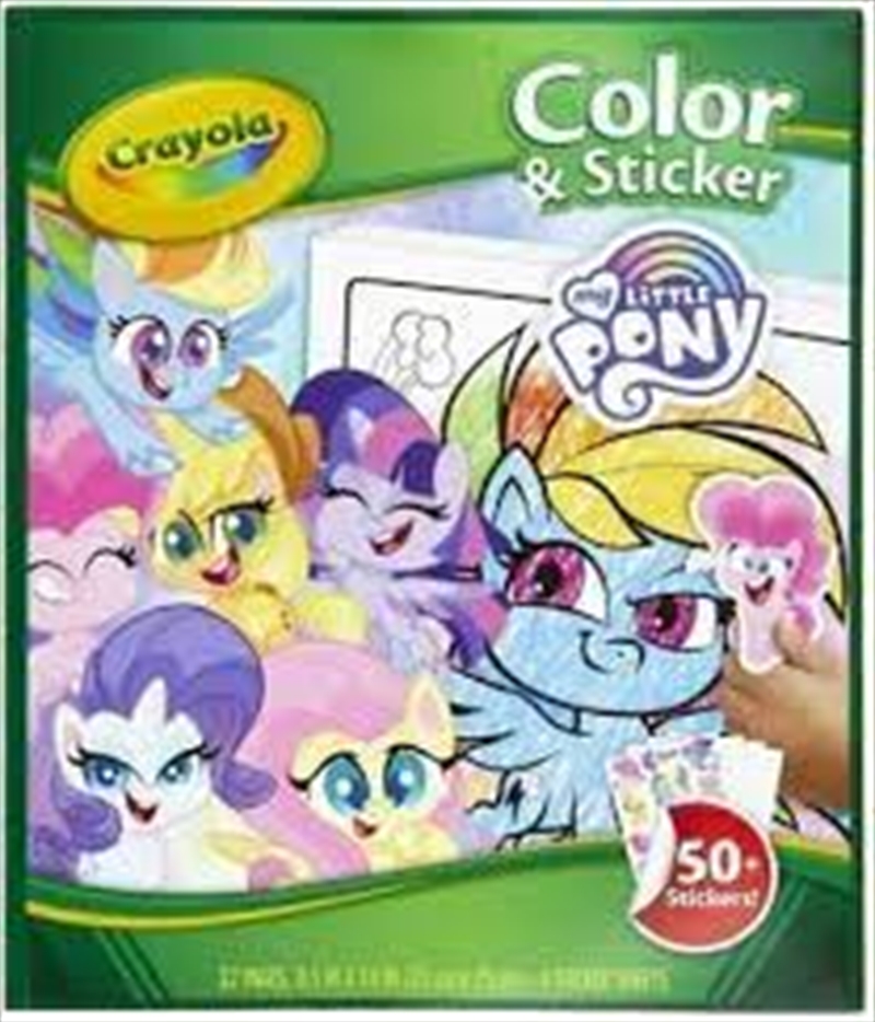 Crayola My Little Pony Color Sticker Book/Product Detail/Kids Activity Books