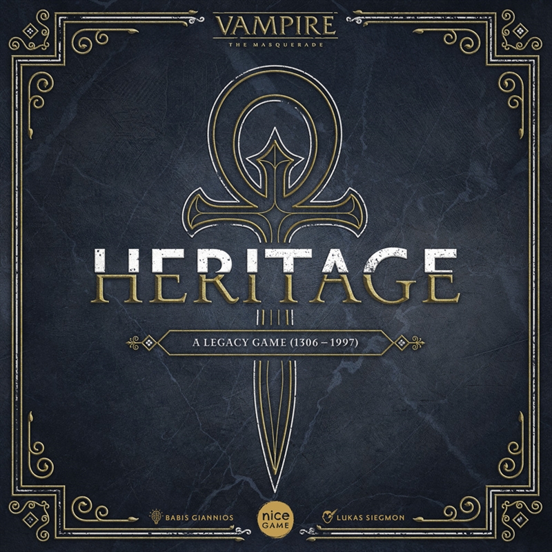 Vampire The Masquerade - Heritage/Product Detail/Board Games