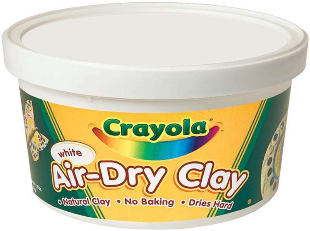 Crayola 1.13kg Air Dry Clay White/Product Detail/Arts & Crafts Supplies