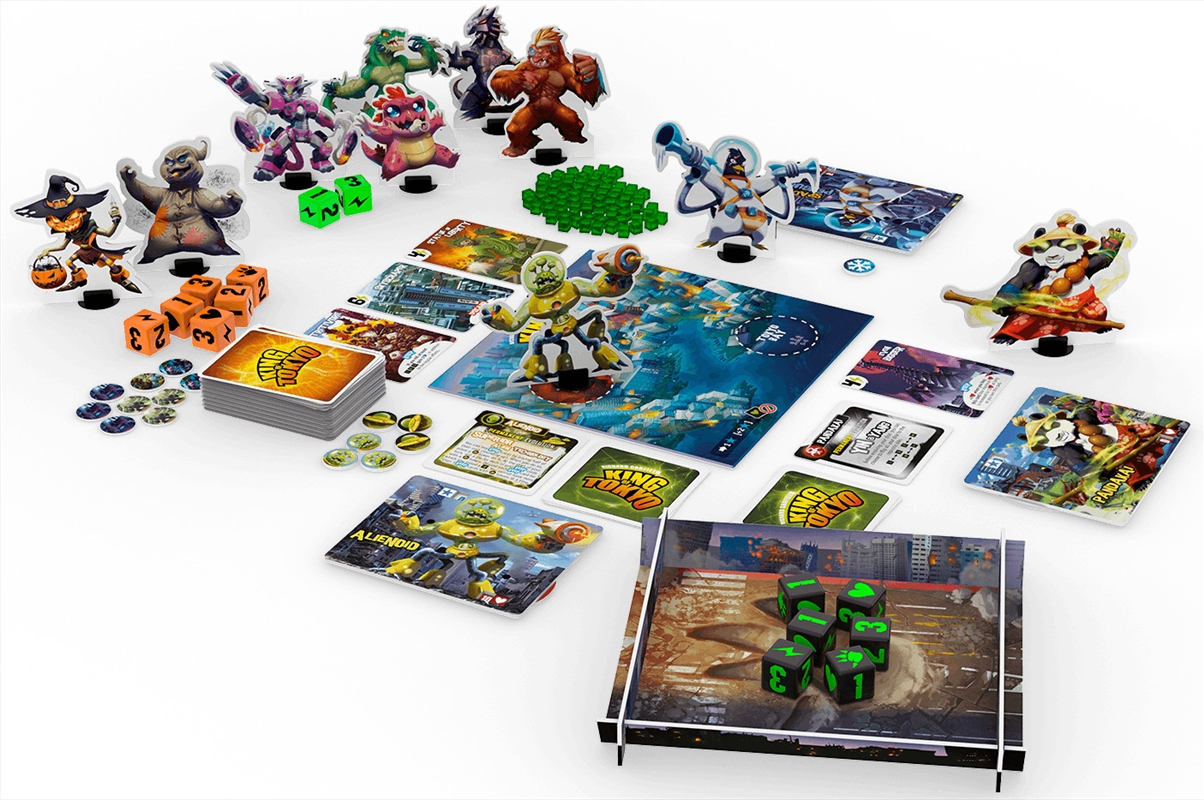King Of Tokyo Monster Box/Product Detail/Board Games