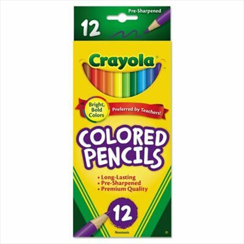Crayola 12 Full Size Colored Pencils/Product Detail/Pencils & Crayons