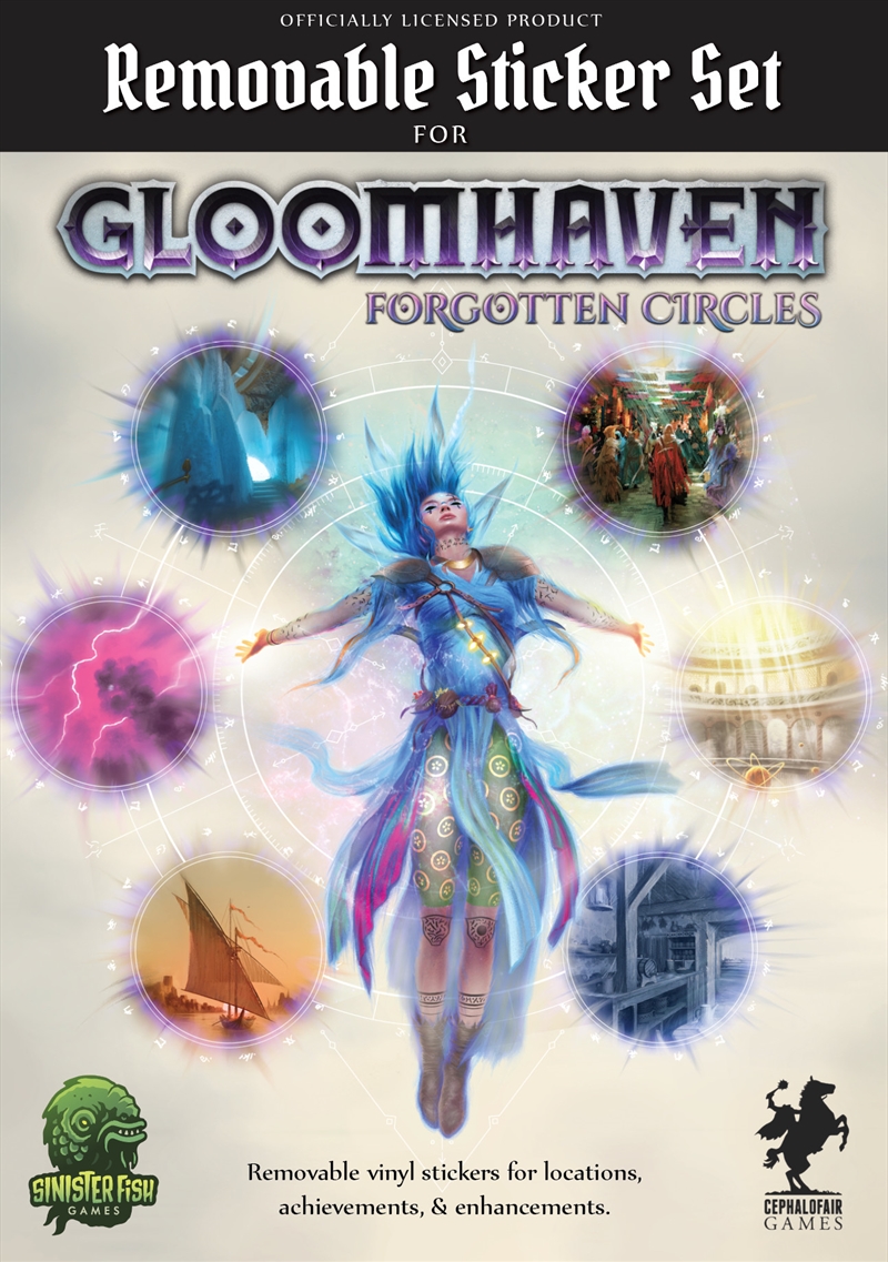 Gloomhaven Removable Sticker Set: Forgotten Circles/Product Detail/Board Games