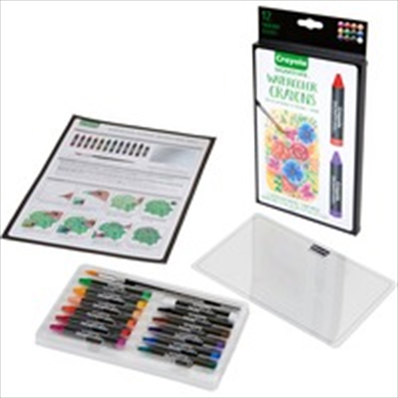 Crayola 12 Watercolor Crayons/Product Detail/Pencils & Crayons