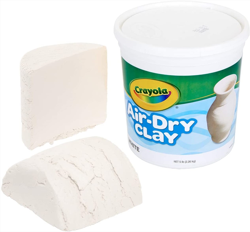Crayola 2.26kg Air Dry Clay White/Product Detail/Arts & Crafts Supplies