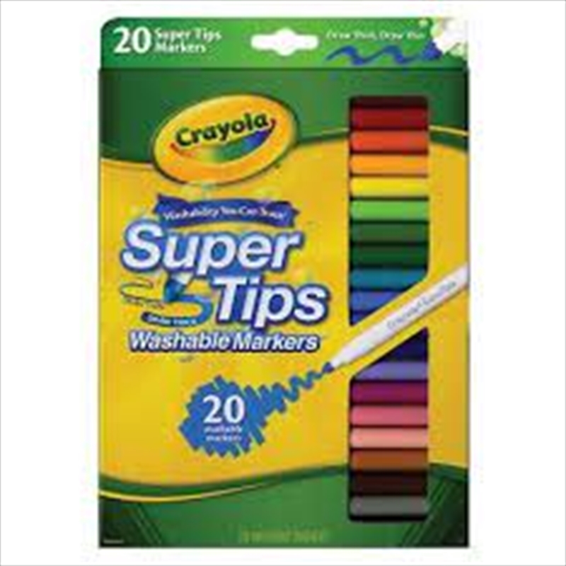 20 Supertips Markers/Product Detail/Pens, Markers & Highlighters