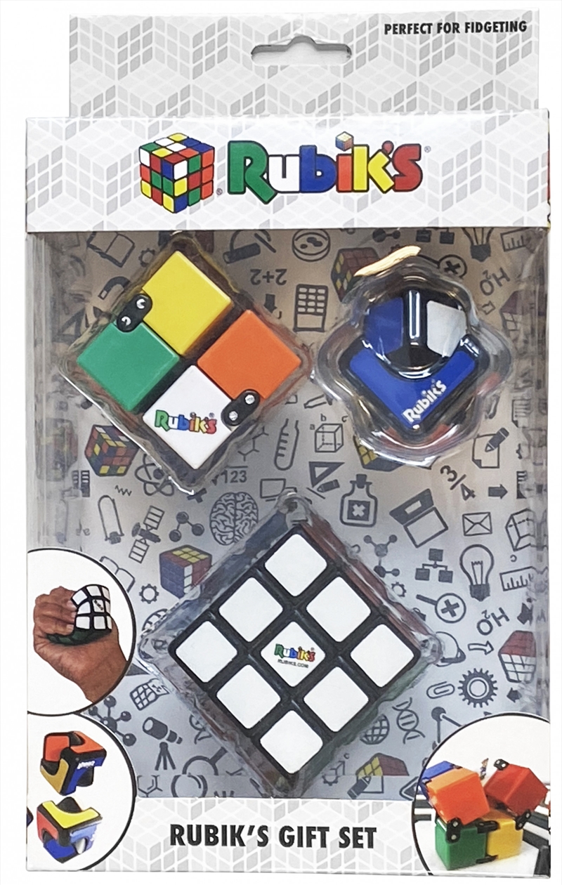 Rubiks Gift Set (Includes Squishy Cube, Infinity Cube and Spin Cublet)/Product Detail/Jigsaw Puzzles