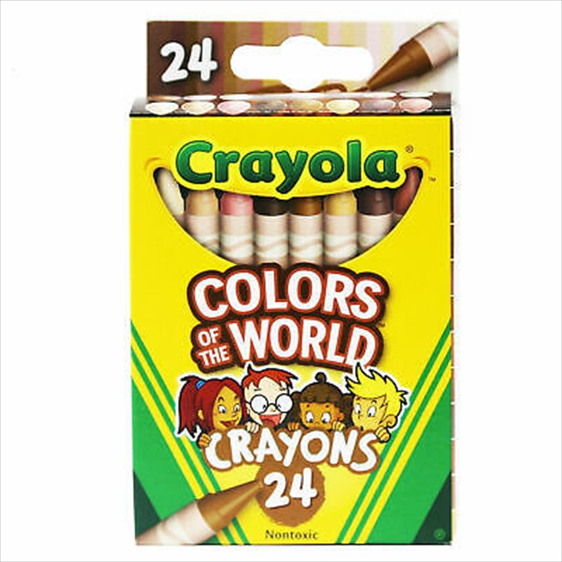 Crayola 24 Colors Of The World Crayons/Product Detail/Pencils & Crayons