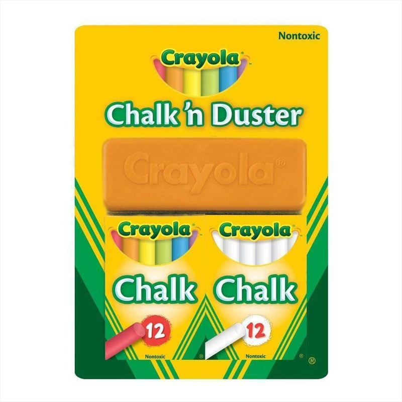 Crayola Chalk n Duster Set/Product Detail/Pencils & Crayons