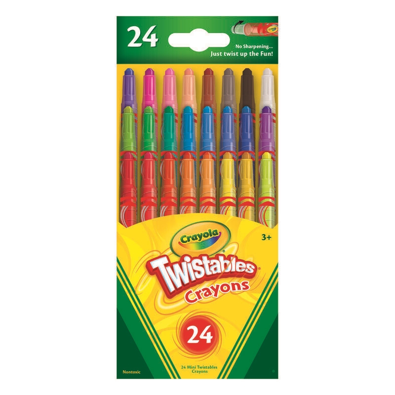 Crayola 24 Mini Twistables Crayons/Product Detail/Pencils & Crayons