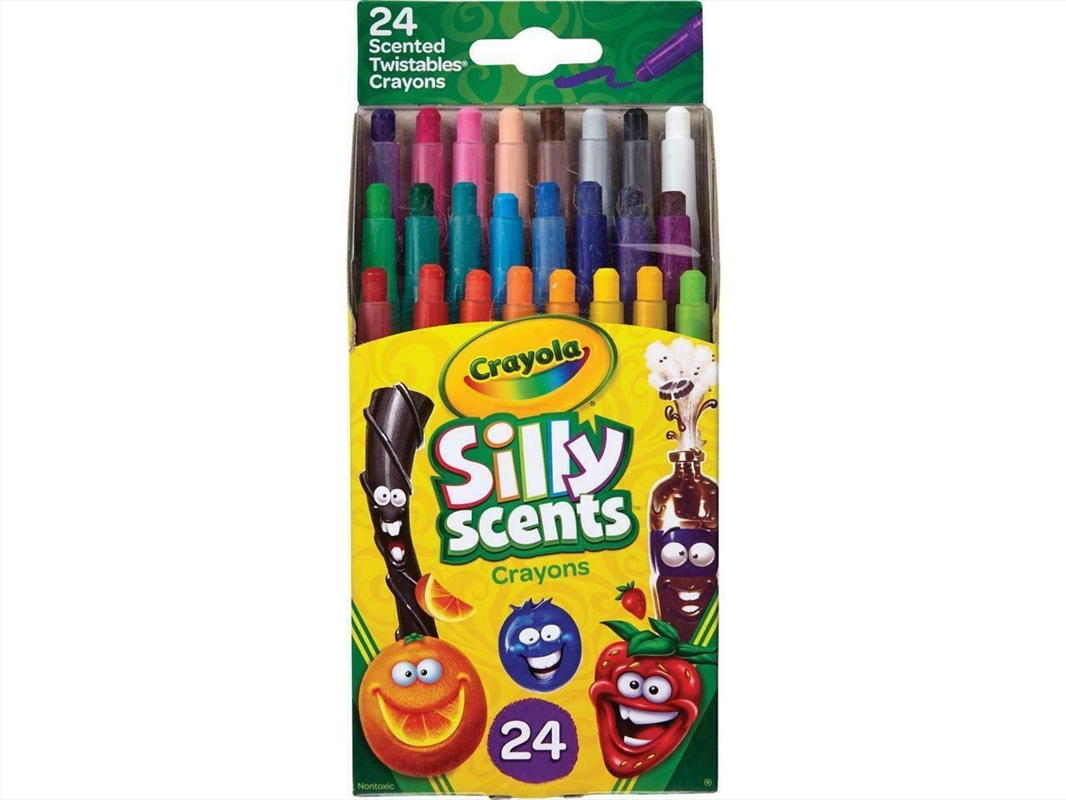 Crayola 24 Silly Scents Mini Twistable/Product Detail/Pencils & Crayons