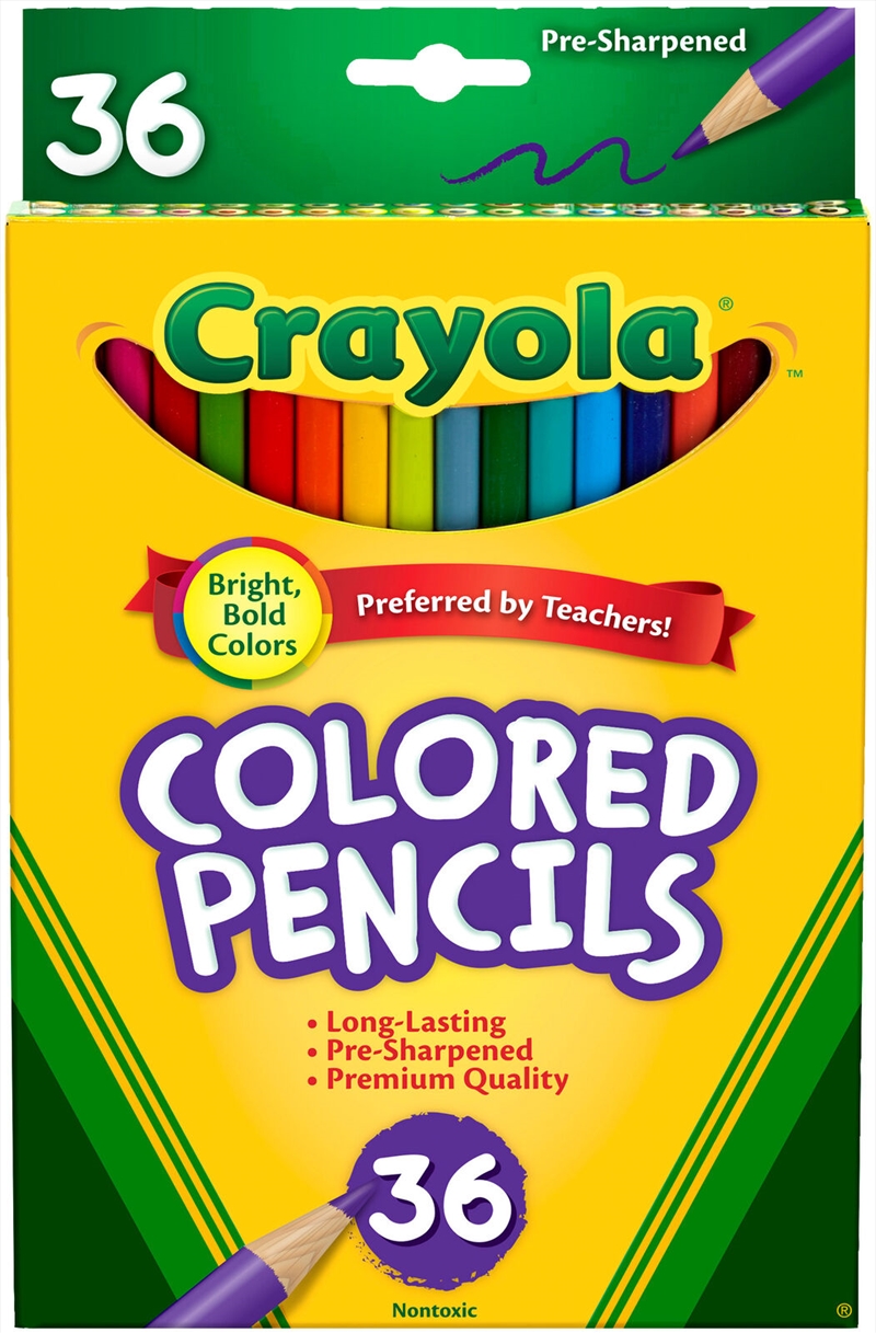 Crayola 36 Full Size Colored Pencils/Product Detail/Pencils & Crayons