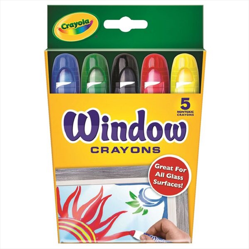 Crayola 5 Washable Window Crayons/Product Detail/Pencils & Crayons