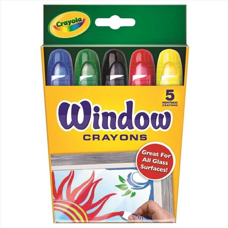 Crayola 5 Washable Window Crayons/Product Detail/Pencils & Crayons