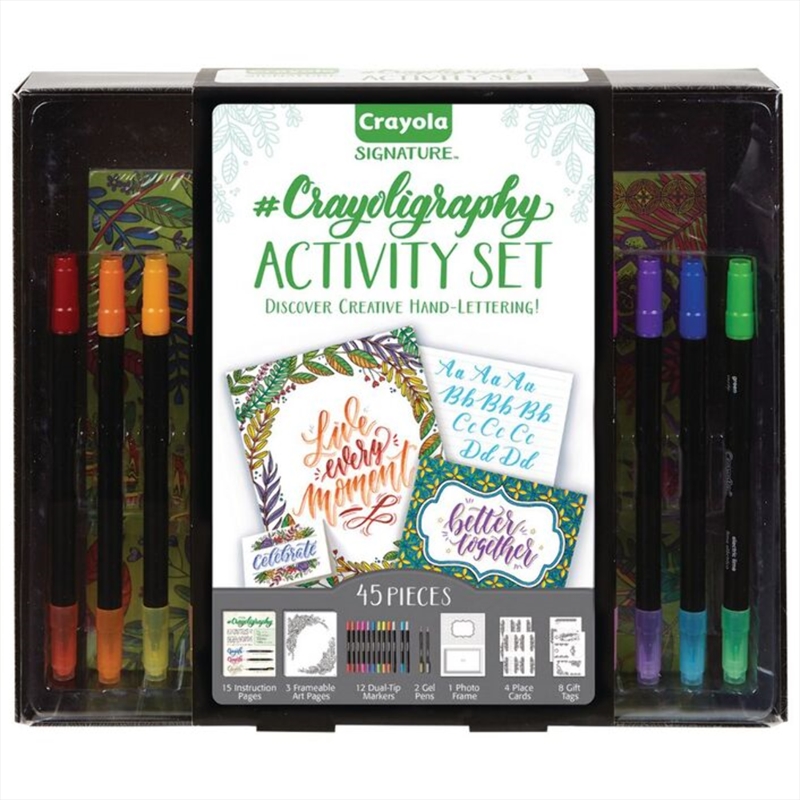 Crayola Signature Crayoligraphy Activity Set/Product Detail/Arts & Crafts Supplies