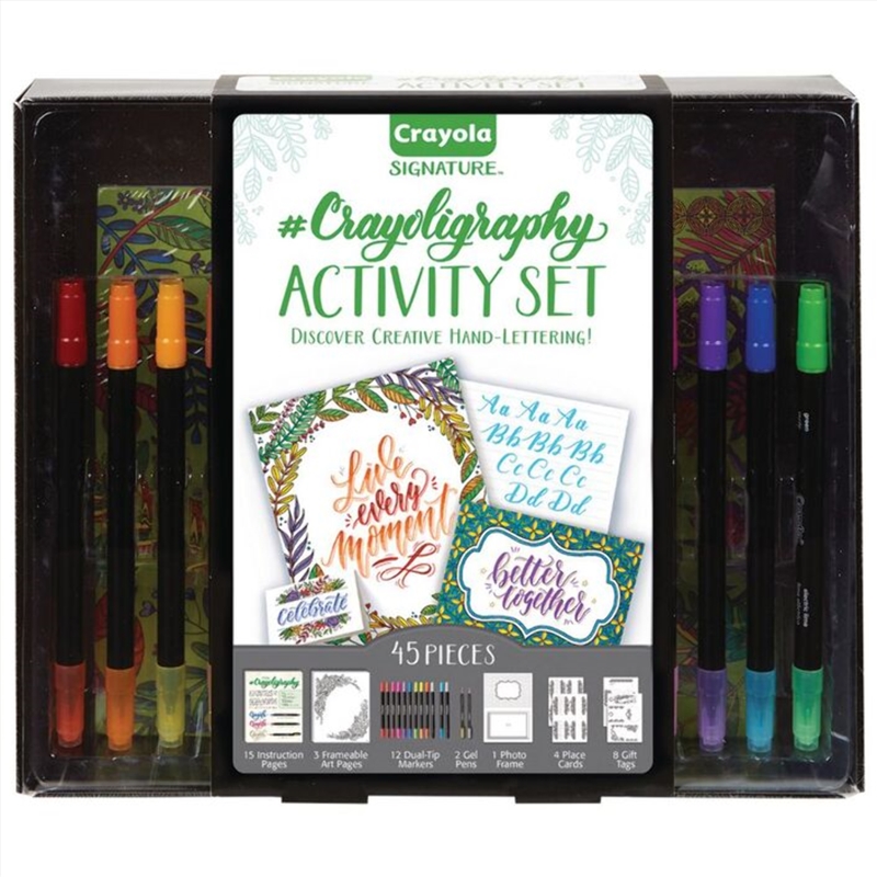 Crayola Signature Crayoligraphy Activity Set/Product Detail/Arts & Crafts Supplies