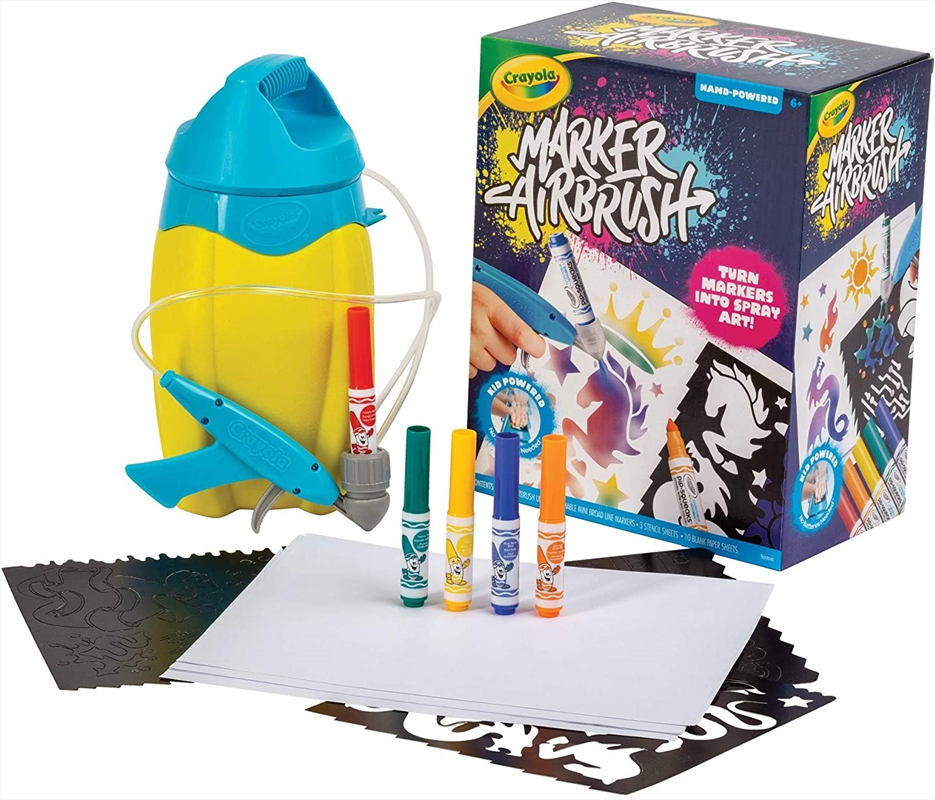 Crayola Marker Airbrush Art Kit/Product Detail/Arts & Craft