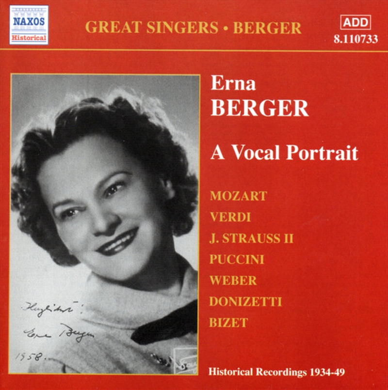 A Vocal Portrait/Product Detail/Classical