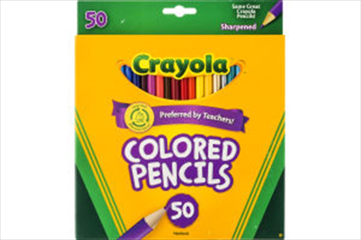 Crayola 50 Full Size Colored Pencils/Product Detail/Pencils & Crayons