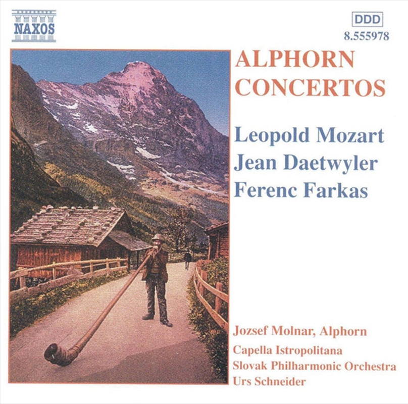 Alphorn Concertos/Product Detail/Music
