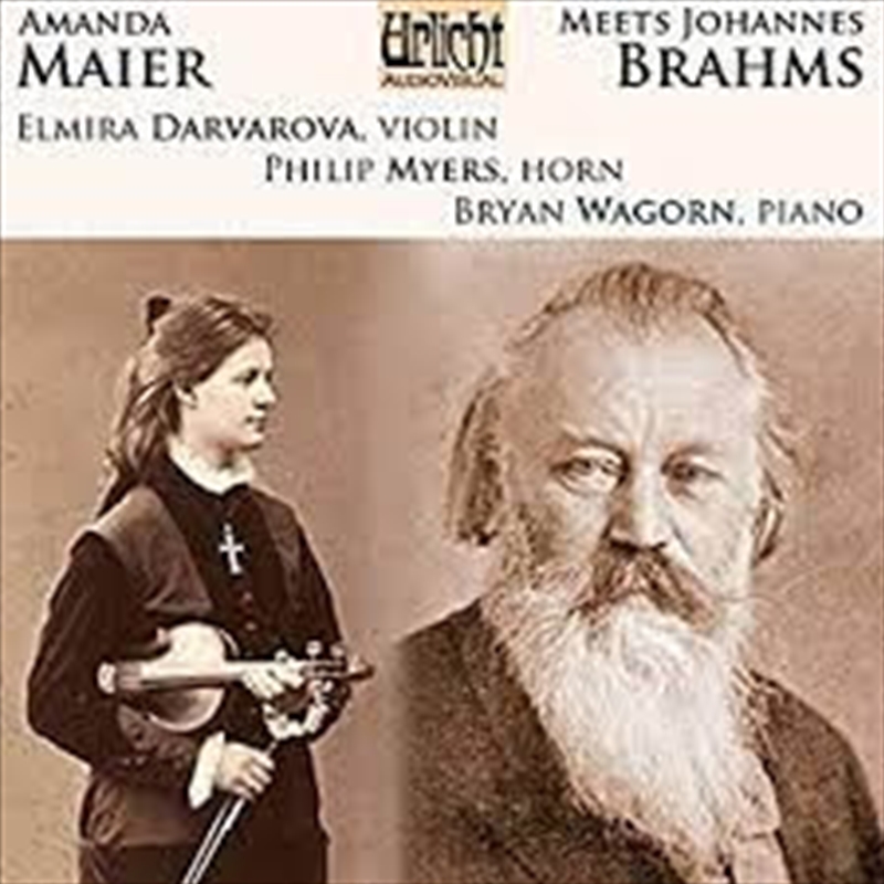 Amanda Maier Meets Johannes Brahms/Product Detail/Classical