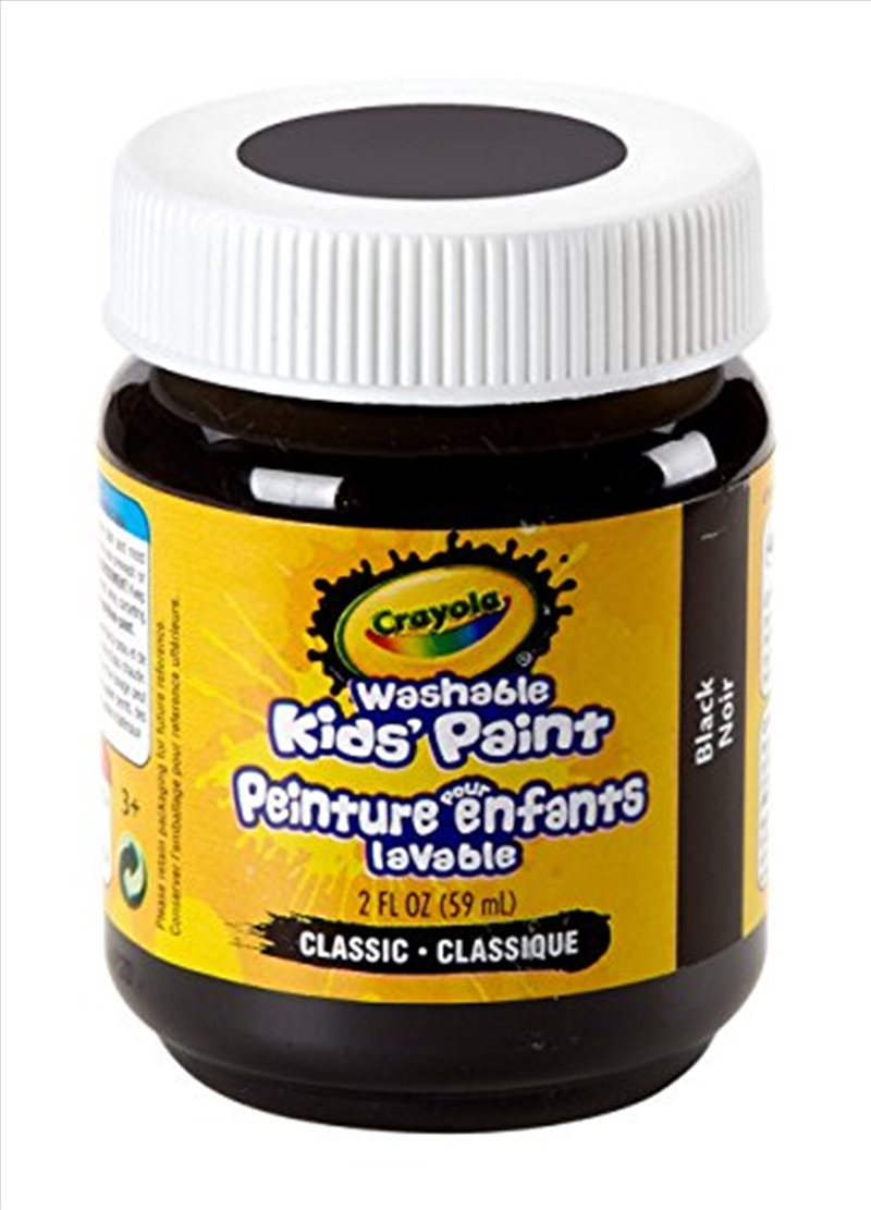 Crayola Kids Washable Paint- Black/Product Detail/Paints