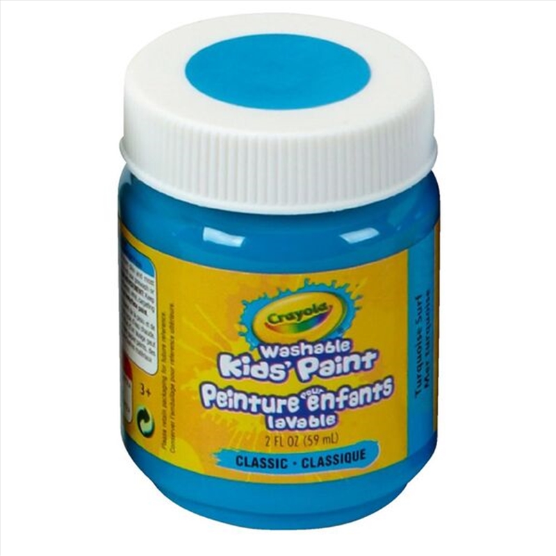 Crayola Washable Kids Paint- Turquoise Surf/Product Detail/Paints