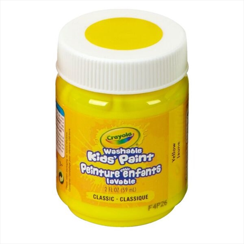 Crayola Washable Kids Paint- Classic Yellow/Product Detail/Paints