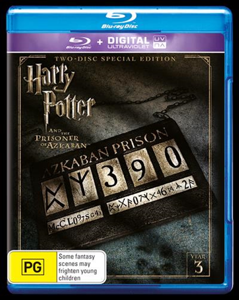 Harry Potter And The Prisoner Of Azkaban - Limited Edition | UV - Year 3 | Blu-ray