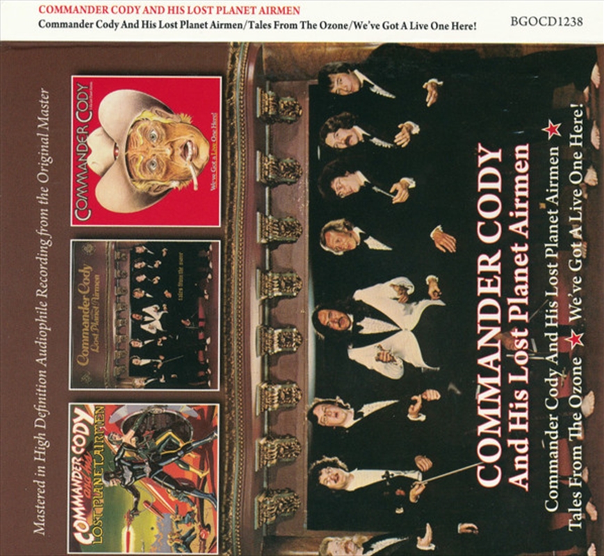 Commander Cody & His Lost Planet Airmen/Tales From Ozone / We've Got A Live One Here/Product Detail/Rock