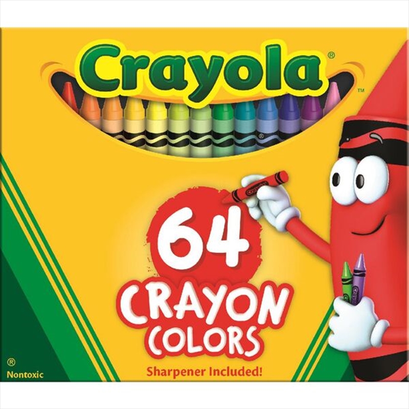 Crayola 64 Crayon Box/Product Detail/Pencils & Crayons