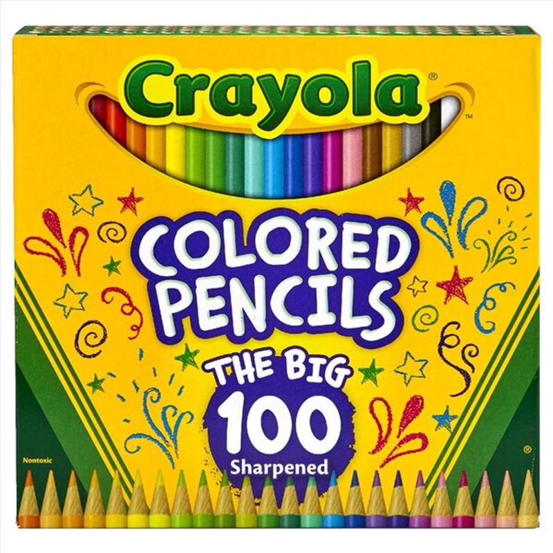 Crayola Big 100 Colored Pencils/Product Detail/Pencils & Crayons