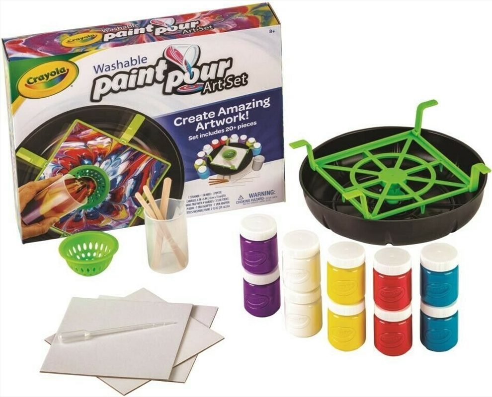 Crayola Washable Paint Pour Art Set/Product Detail/Arts & Craft