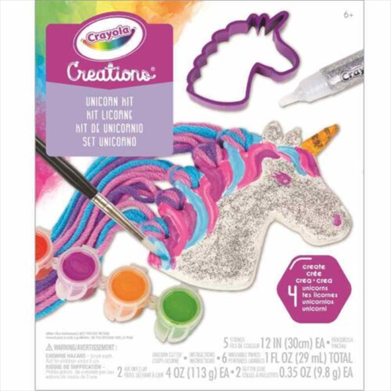 Crayola Creations Unicorn Air Dry Clay Kit/Product Detail/Arts & Craft