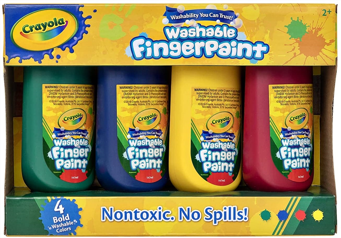 Crayola Washable Fingerpaints/Product Detail/Paints