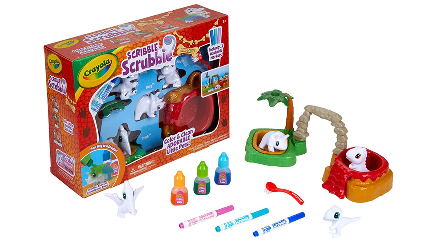 Crayola Scribble Scrubbie Dinosaur Island/Product Detail/Arts & Craft