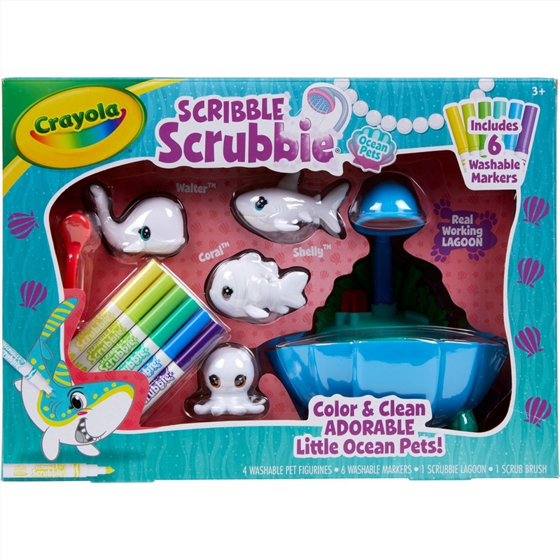 Crayola Scribble Scrubbies Ocean Lagoon Playset/Product Detail/Arts & Craft