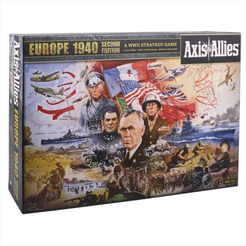 Axis And Allies Europe 1940/Product Detail/Board Games