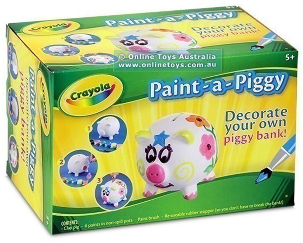 Crayola Creations Piggy Bank Design Kit/Product Detail/Arts & Craft