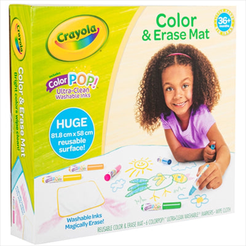 Crayola Colour And Erase Reusable Mat/Product Detail/Arts & Craft
