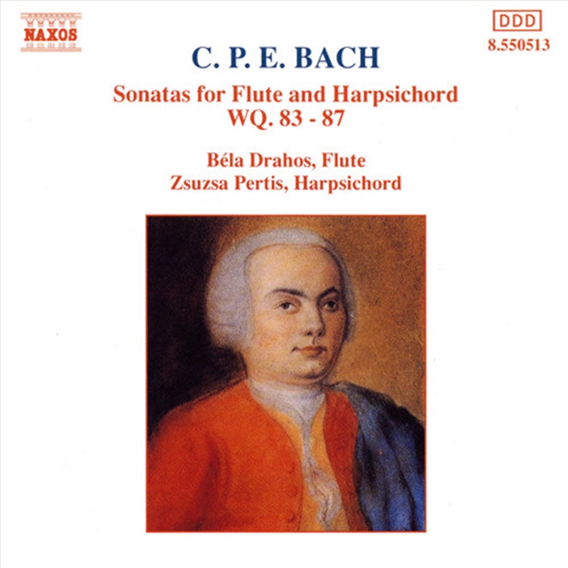 Bach CPE: Sonata For Flute & Harpsichord/Product Detail/Classical