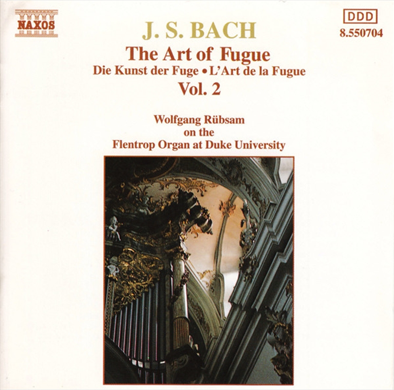 Bach: Art Of Fugue Vol 2/Product Detail/Classical
