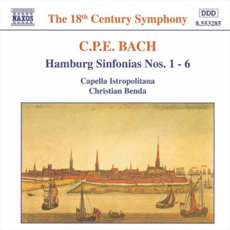 Bach: Hamburg Sinfonia No 1 - No 6/Product Detail/Classical