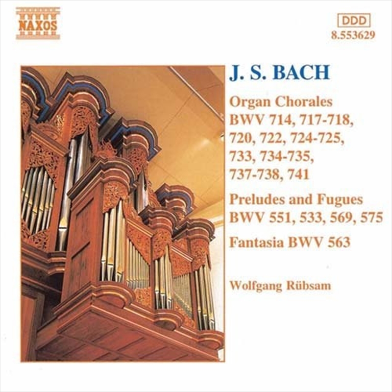 Bach: Organ Chorales - Preludes & Fugues/Product Detail/Classical