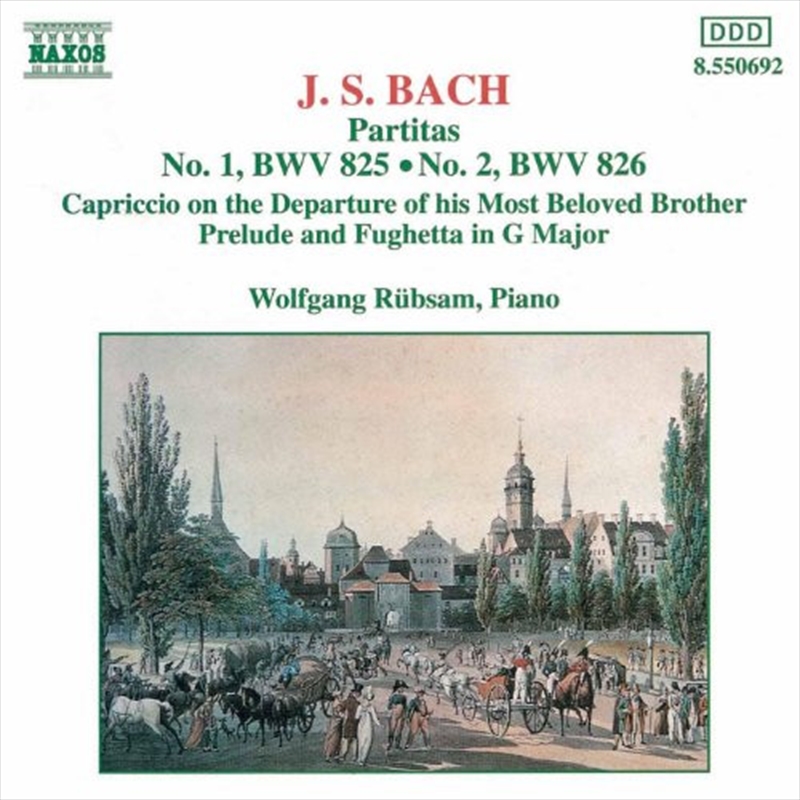 Bach: Partitas No 1 & No 2/Product Detail/Classical