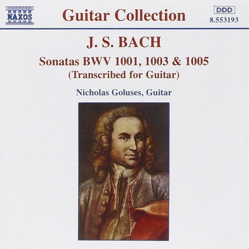 Bach: Sonatas Transcribed for Guitar/Product Detail/Classical